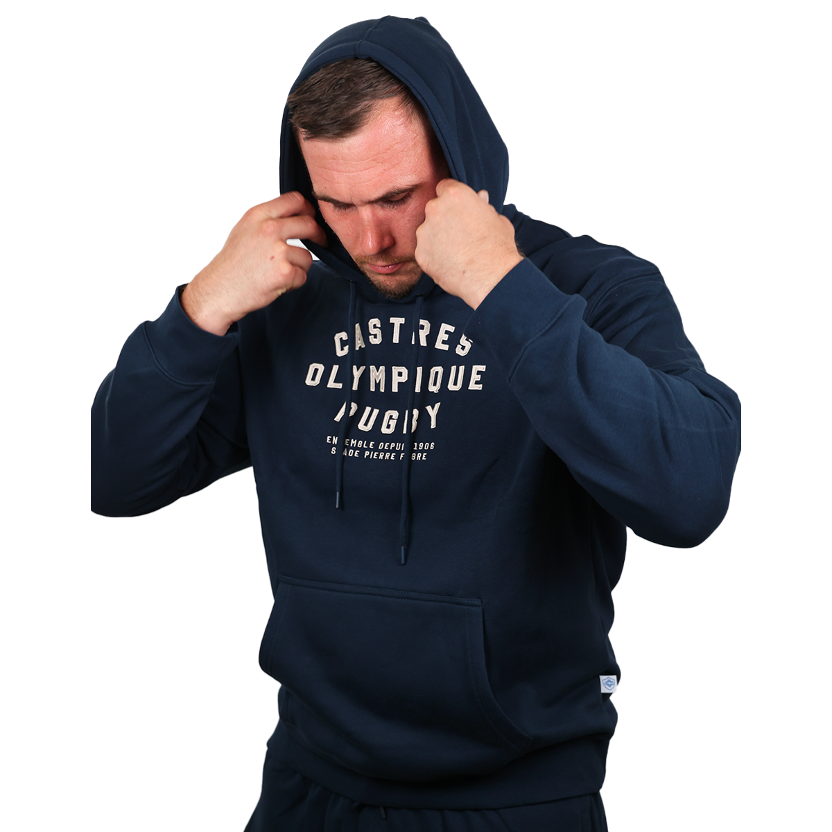 HOODIE CAPSULE MARINE HOMME