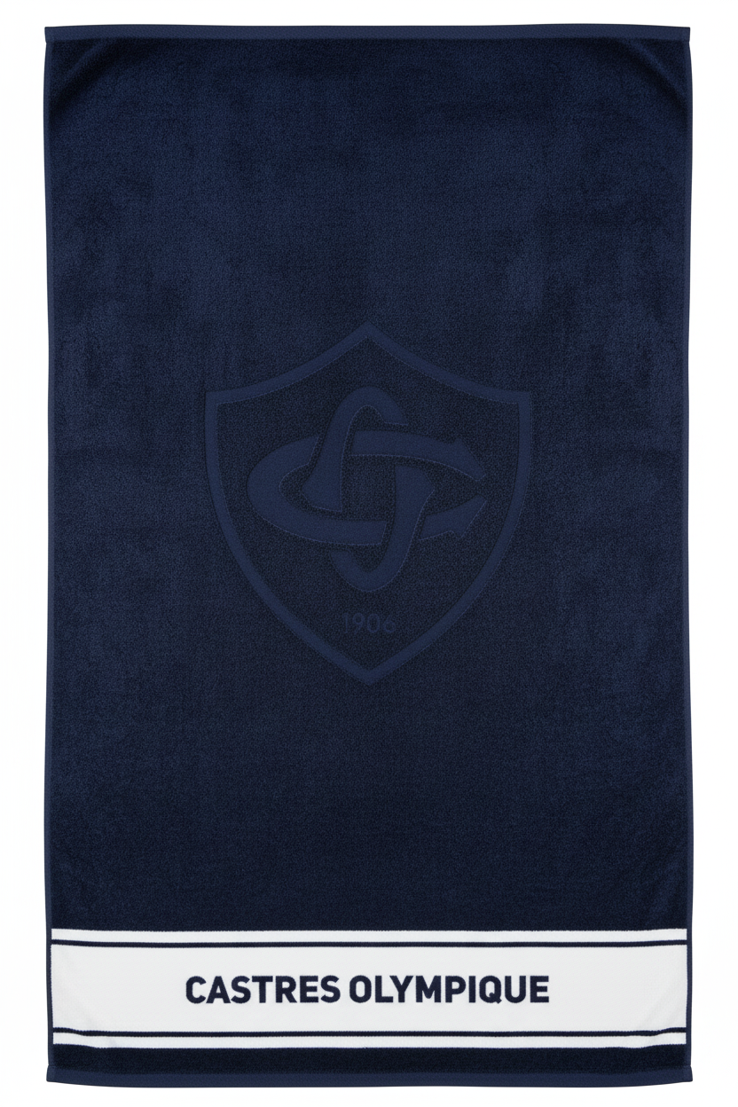 DRAP DE BAIN LOGO