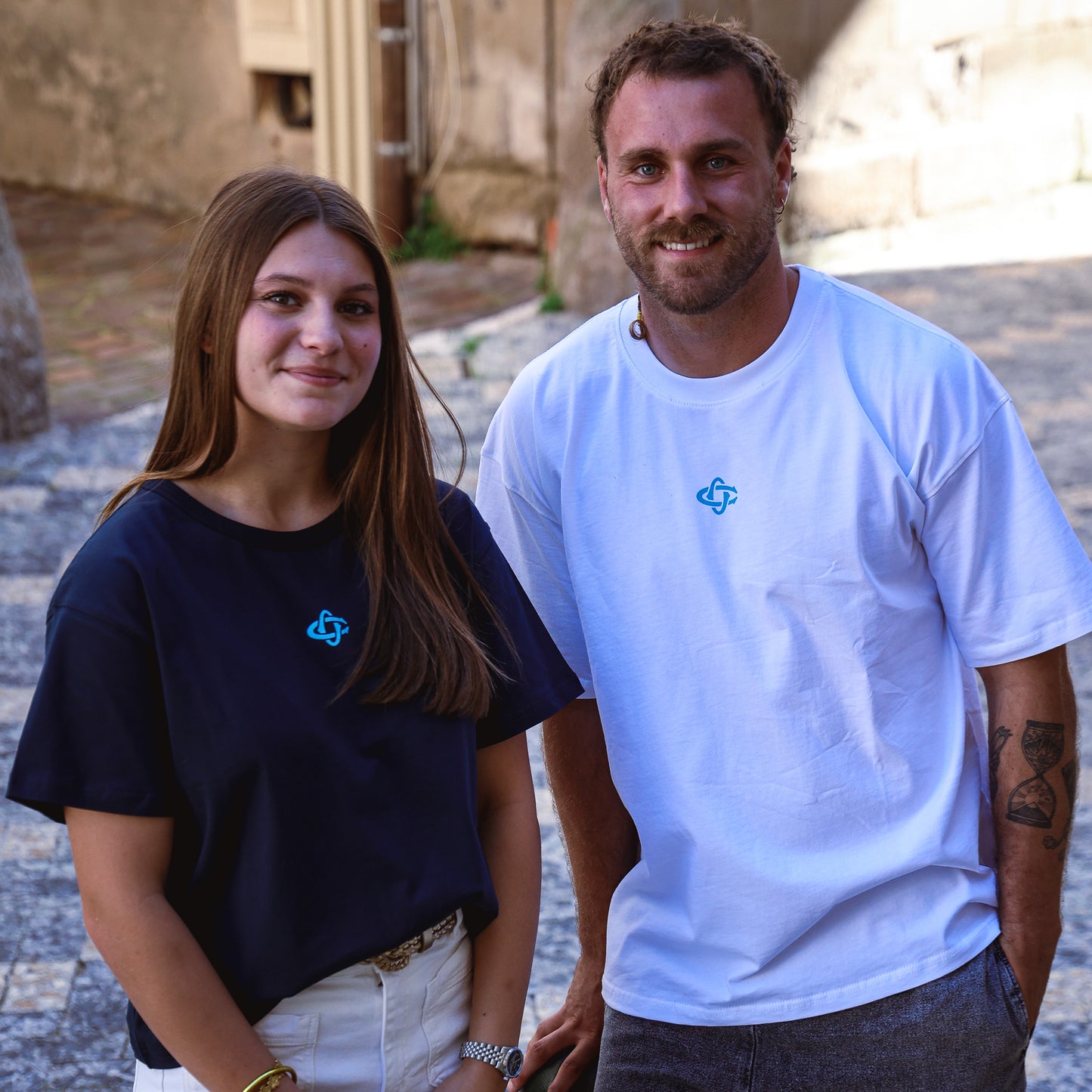 T-SHIRT CO OVERSIZE BLANC