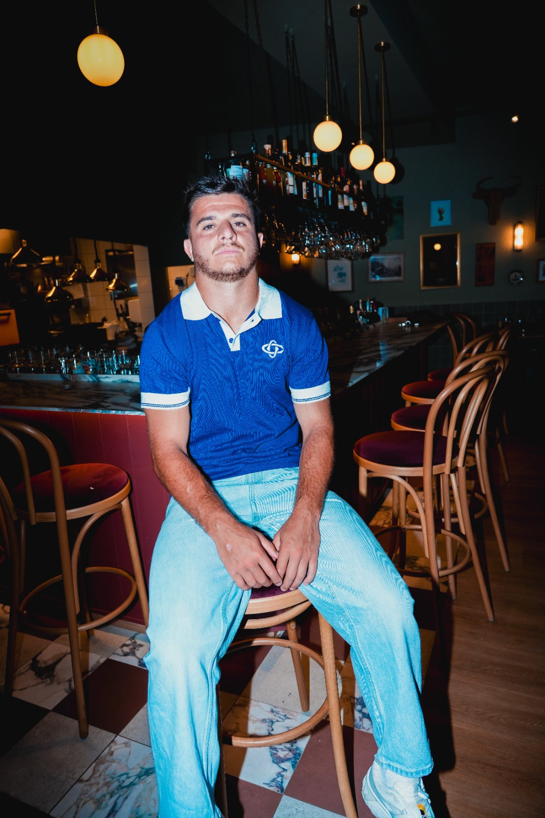 POLO MC MAISON TRICOT
