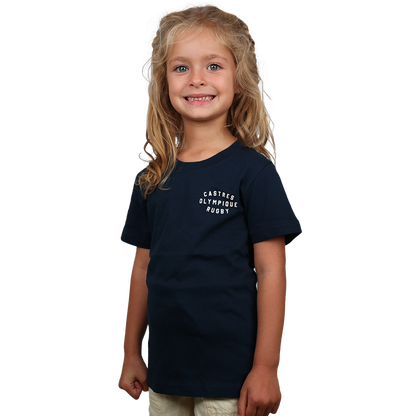 T-SHIRT CAPSULE MARINE FILLE