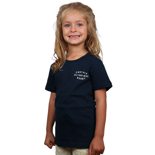 T-SHIRT CAPSULE MARINE FILLE