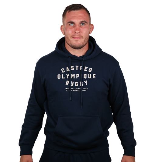 HOODIE CAPSULE MARINE HOMME