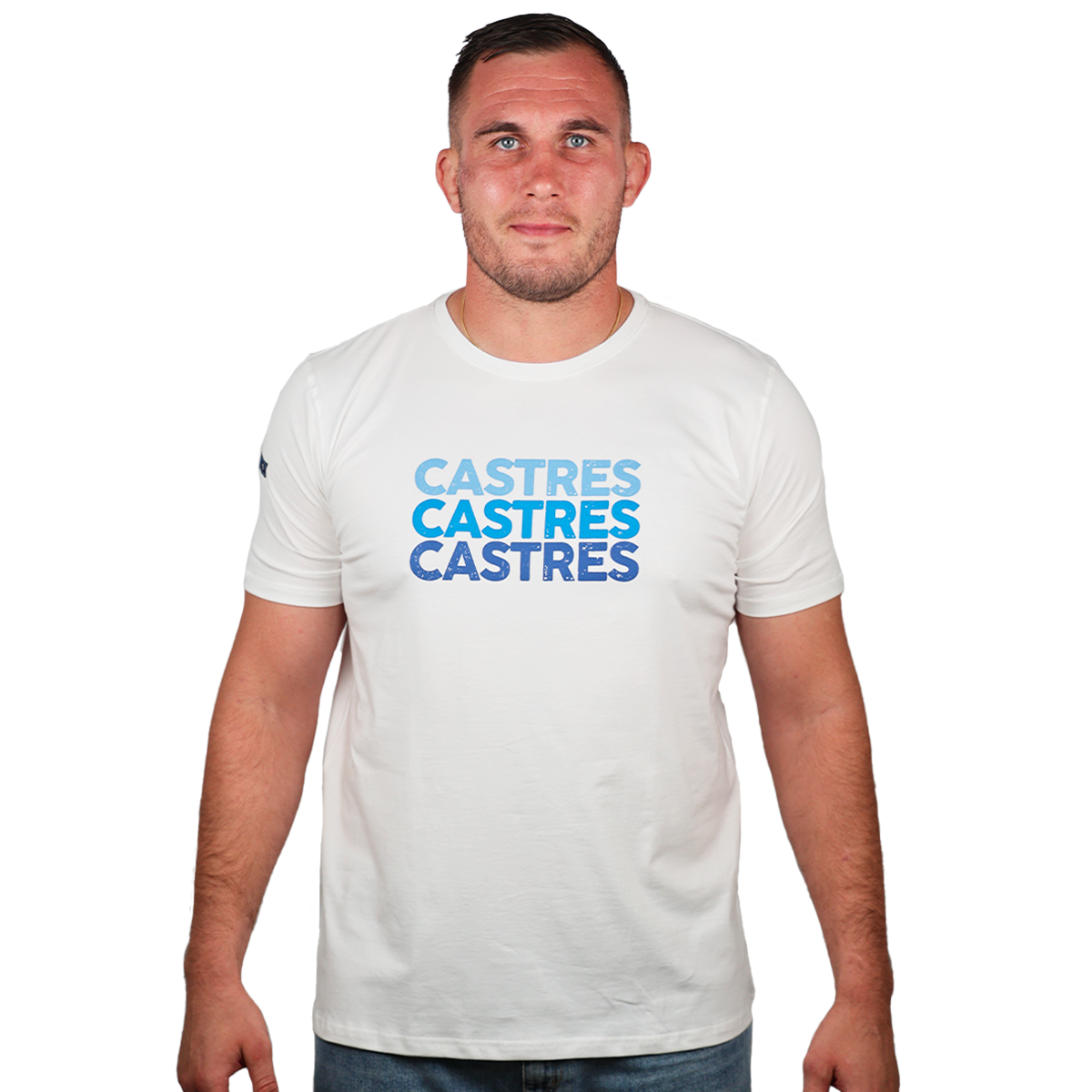T-SHIRT BLANC CASTRES