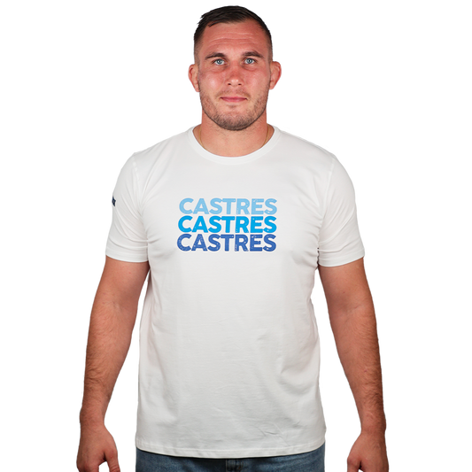 T-SHIRT BLANC CASTRES