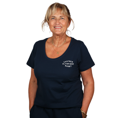 TSHIRT CAPSULE MARINE FEMME