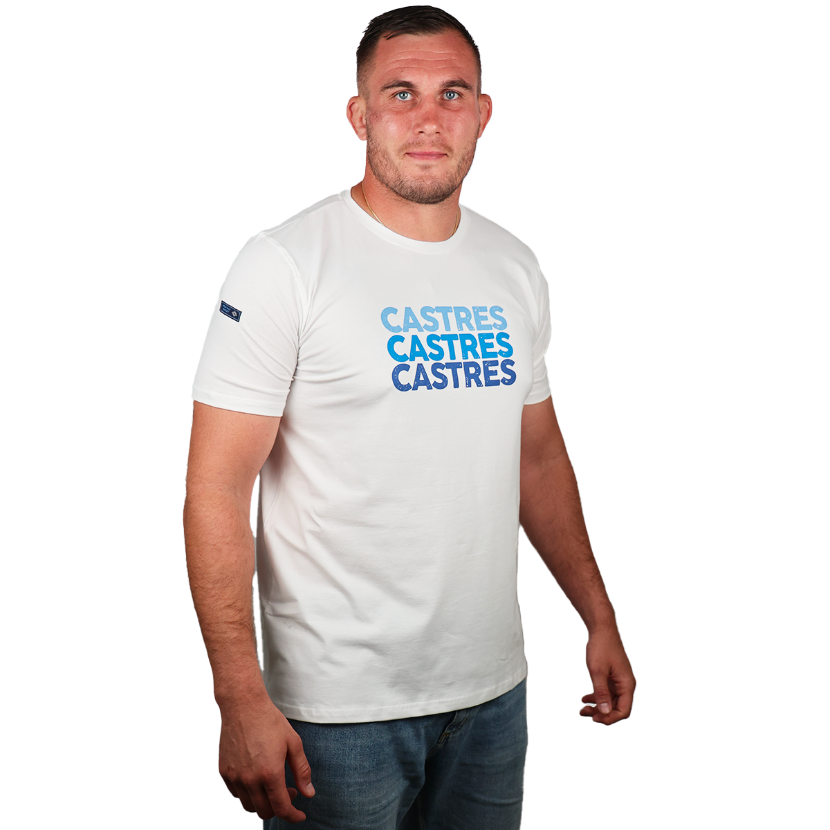 T-SHIRT BLANC CASTRES