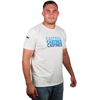 T-SHIRT BLANC CASTRES