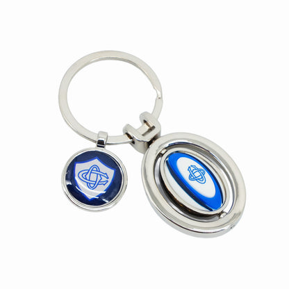 PORTE-CLÉS 3D PIVOTANT