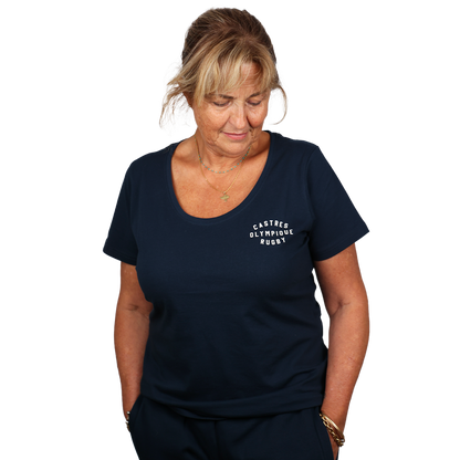 TSHIRT CAPSULE MARINE FEMME