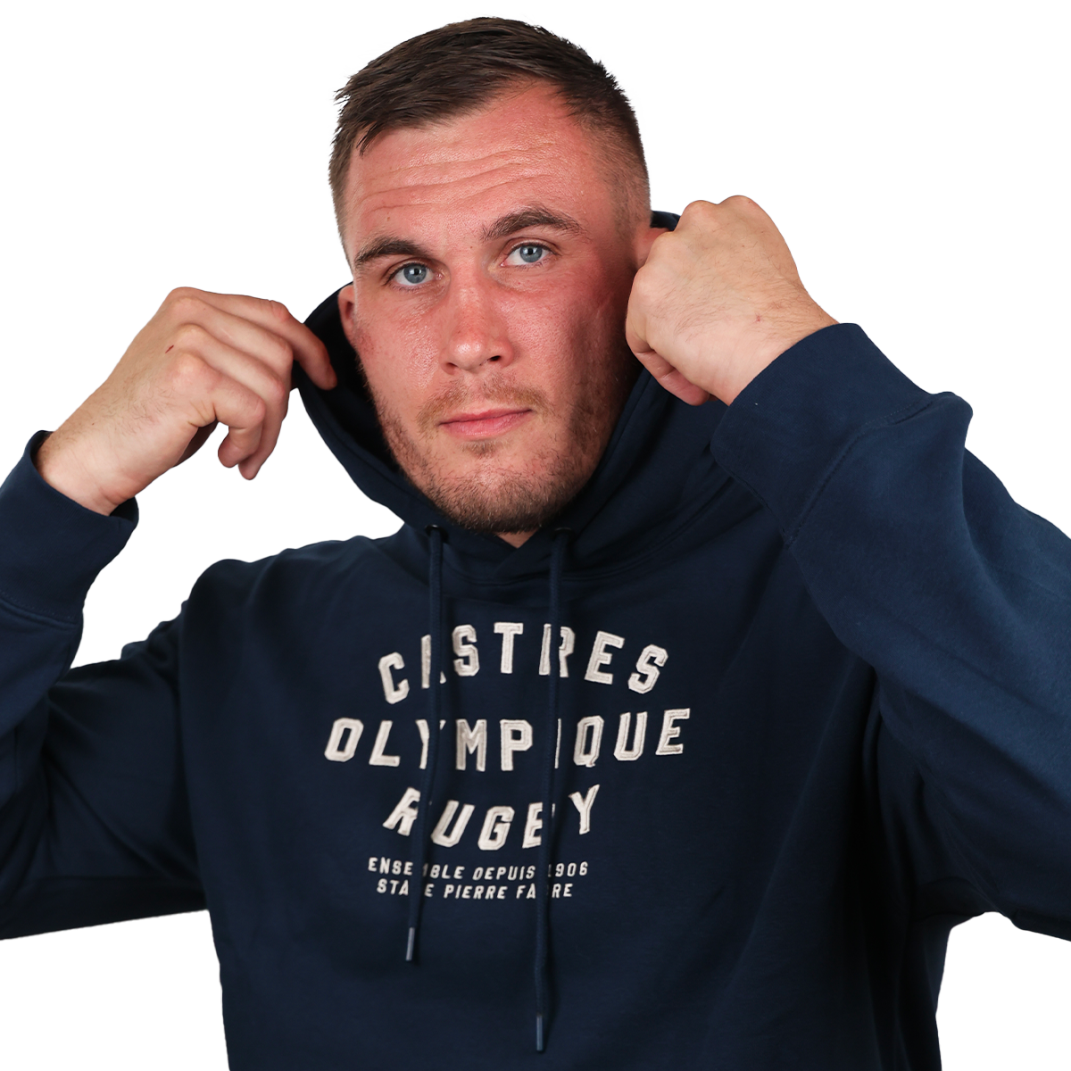 HOODIE CAPSULE MARINE HOMME