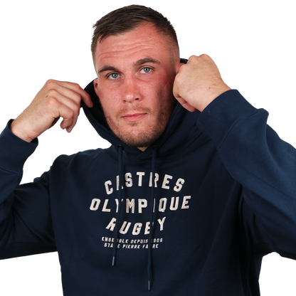 HOODIE CAPSULE MARINE HOMME