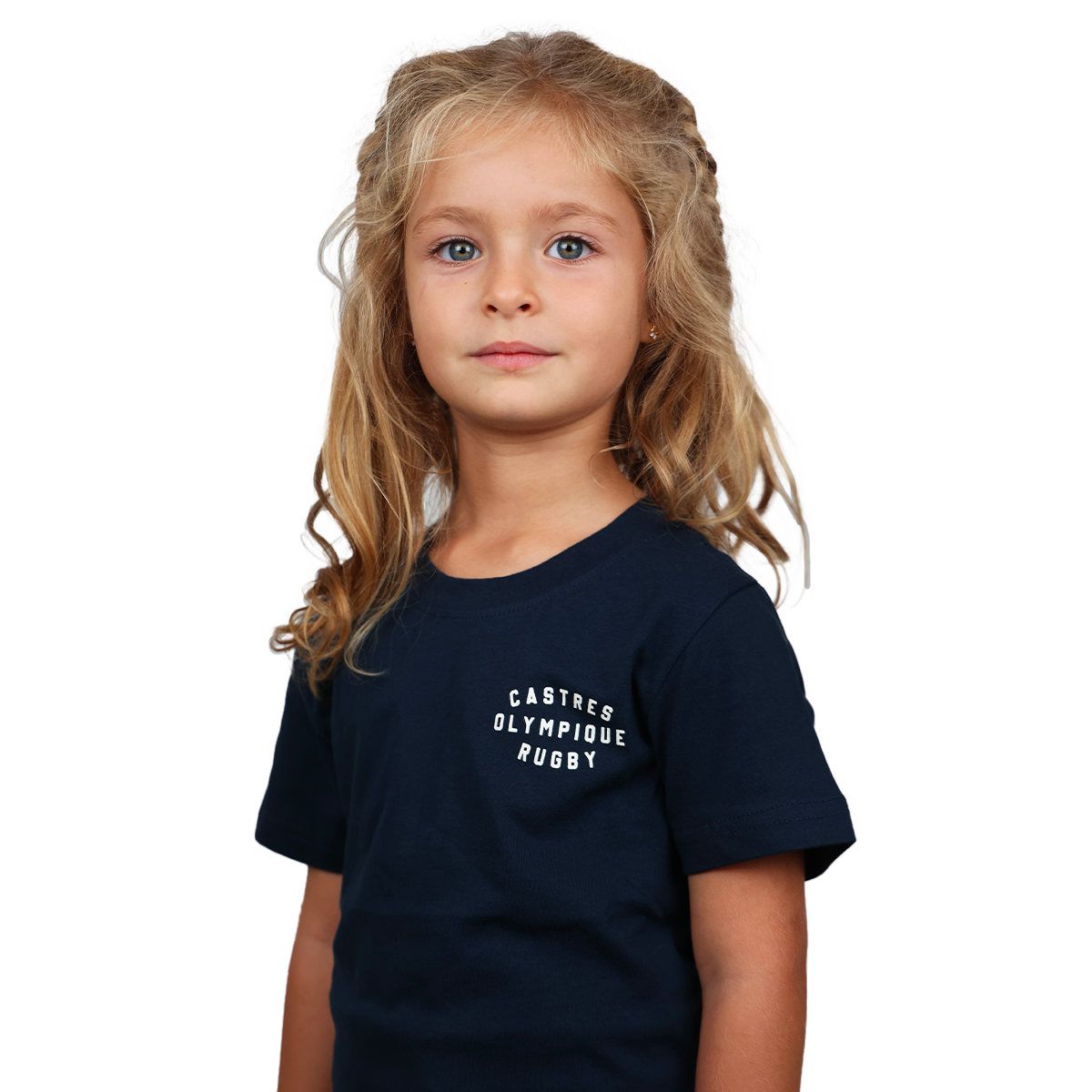 T-SHIRT CAPSULE MARINE FILLE