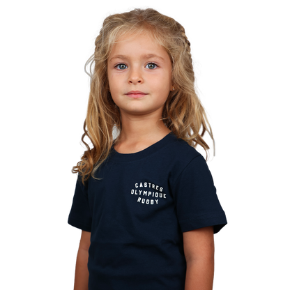 T-SHIRT CAPSULE MARINE FILLE