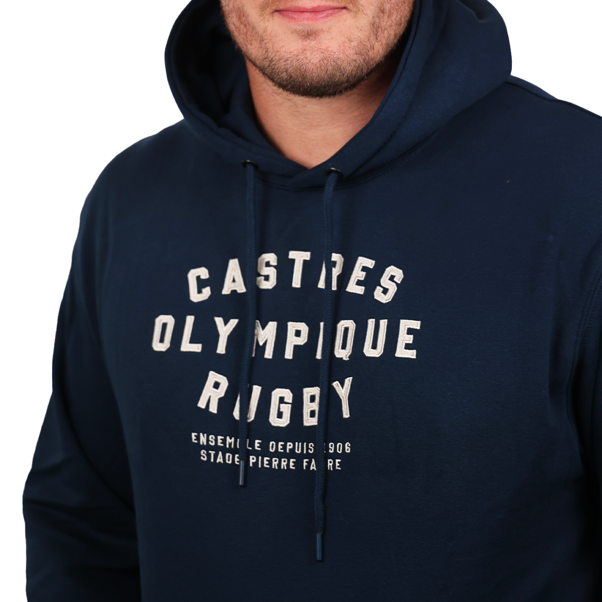 HOODIE CAPSULE MARINE HOMME