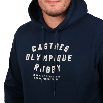 HOODIE CAPSULE MARINE HOMME