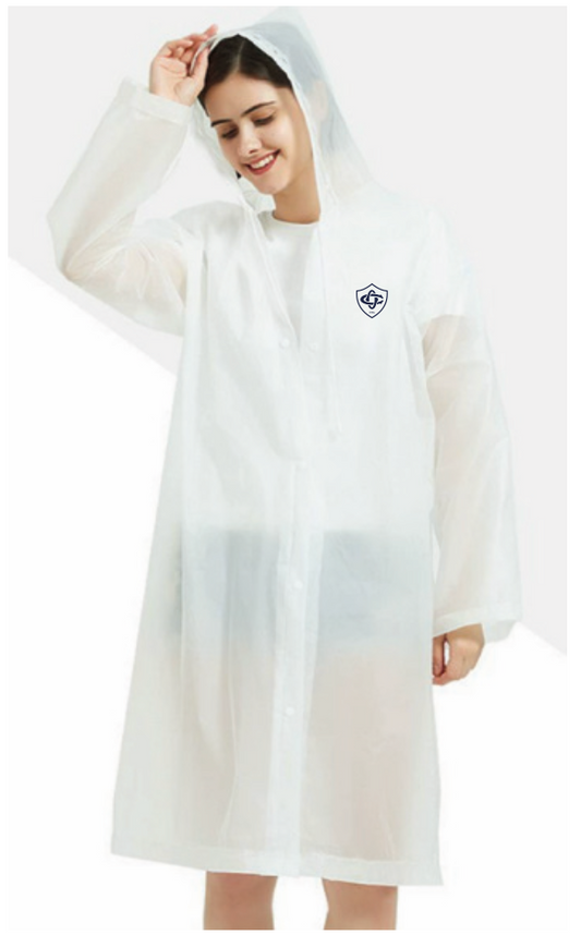 PONCHO BLANC