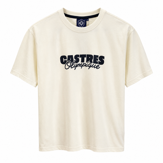 T-SHIRT OVER IVOIRE