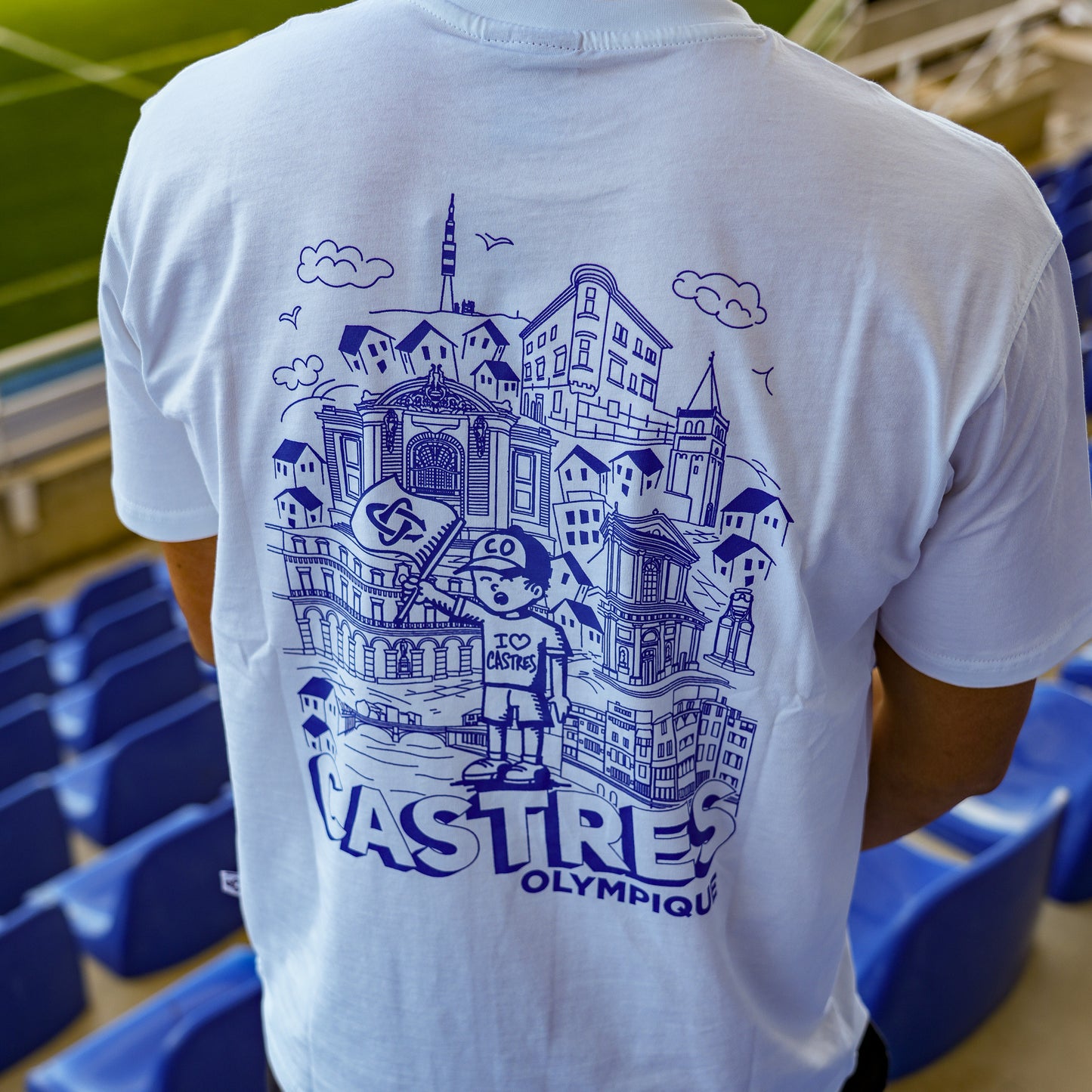 T-SHIRT DRAPEAU