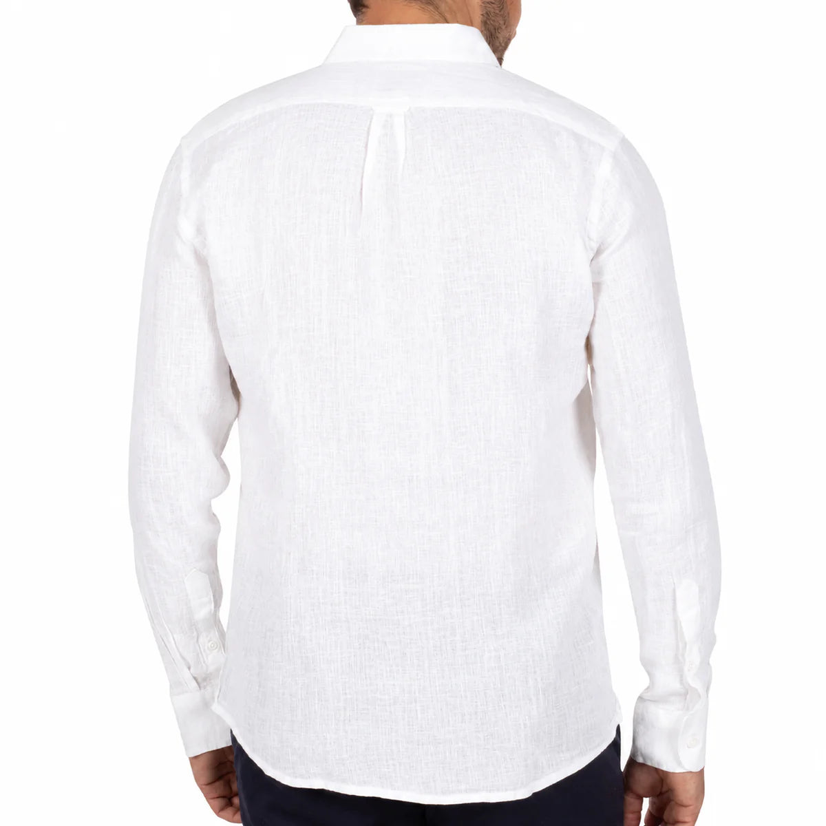 CHEMISE EN LIN CALYPSO BLANCHE