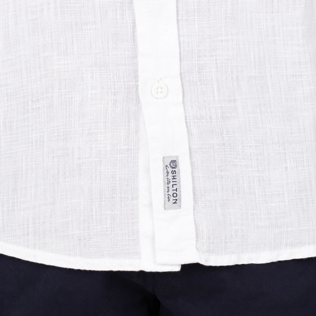 CHEMISE EN LIN CALYPSO BLANCHE