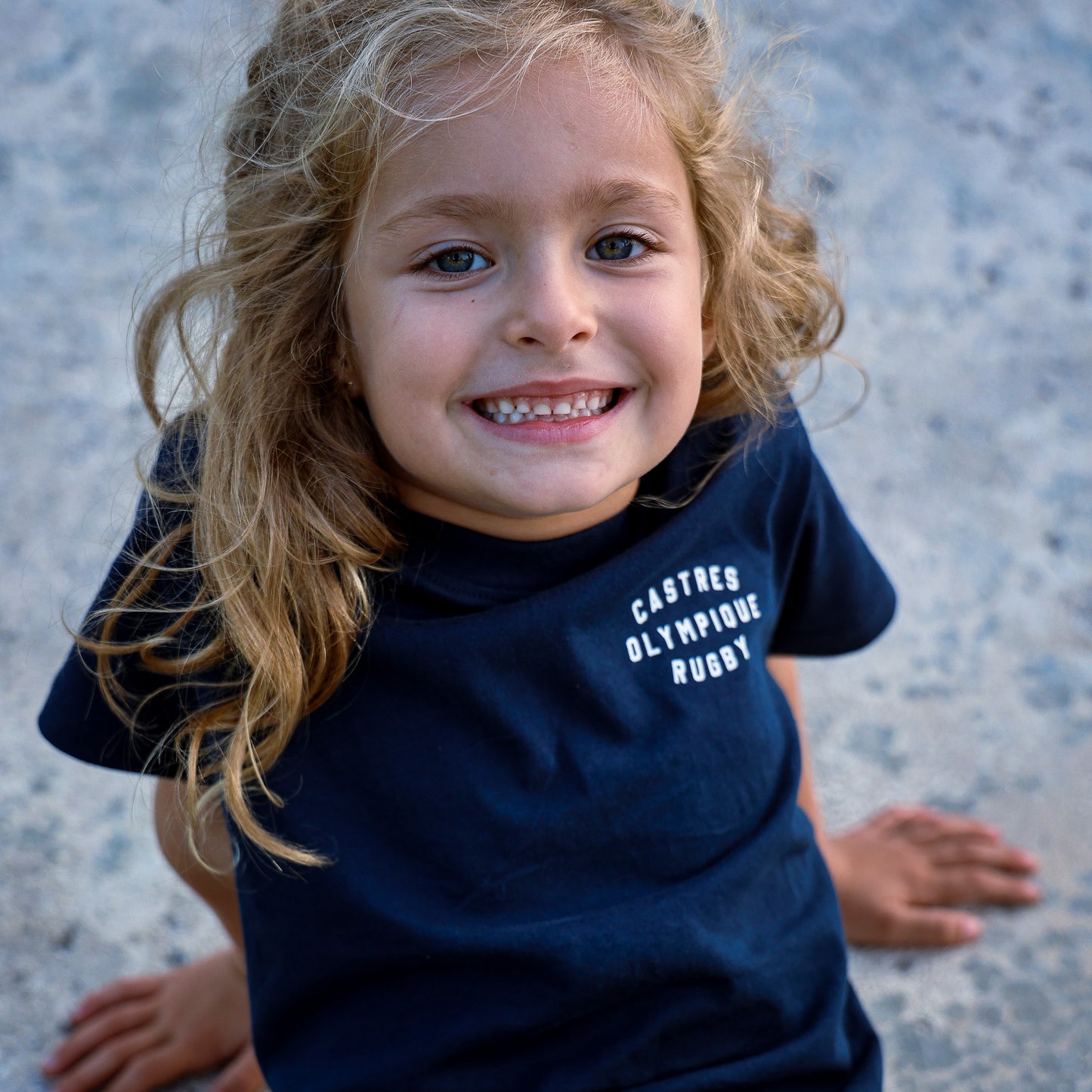 T-SHIRT CAPSULE MARINE FILLE