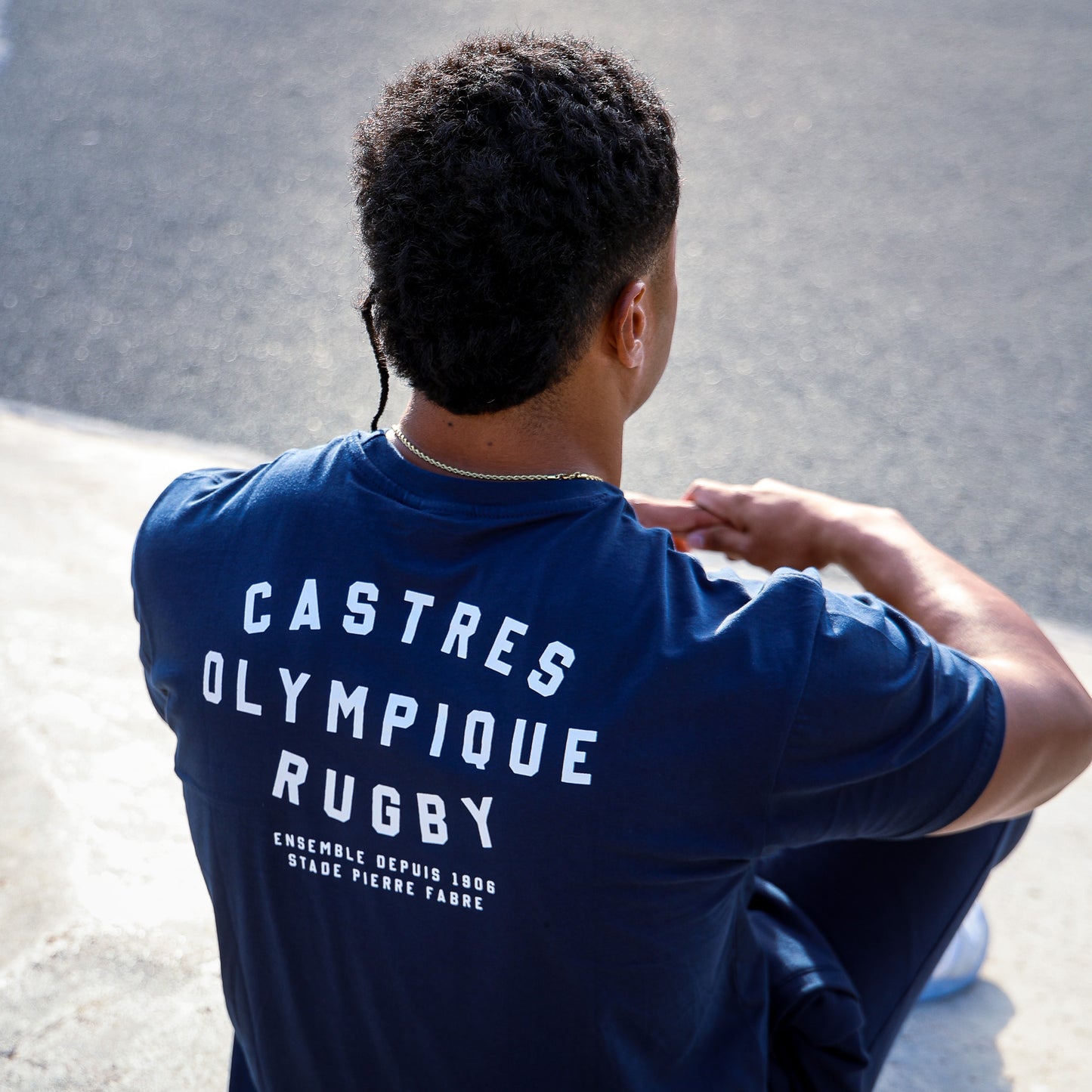 TSHIRT CAPSULE MARINE HOMME