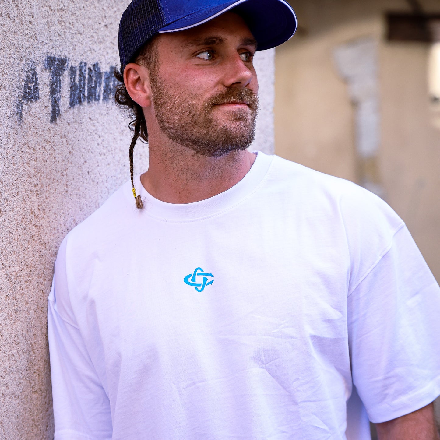 T-SHIRT CO OVERSIZE BLANC