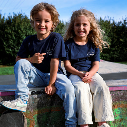 T-SHIRT CAPSULE MARINE FILLE