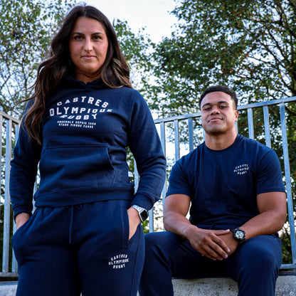 HOODIE CAPSULE MARINE FEMME