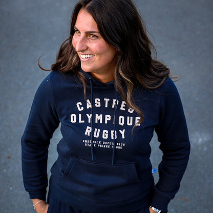 HOODIE CAPSULE MARINE FEMME