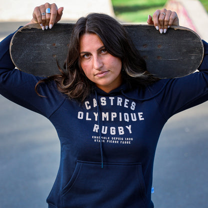 HOODIE CAPSULE MARINE FEMME