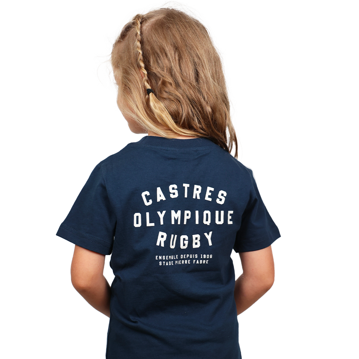 T-SHIRT CAPSULE MARINE FILLE