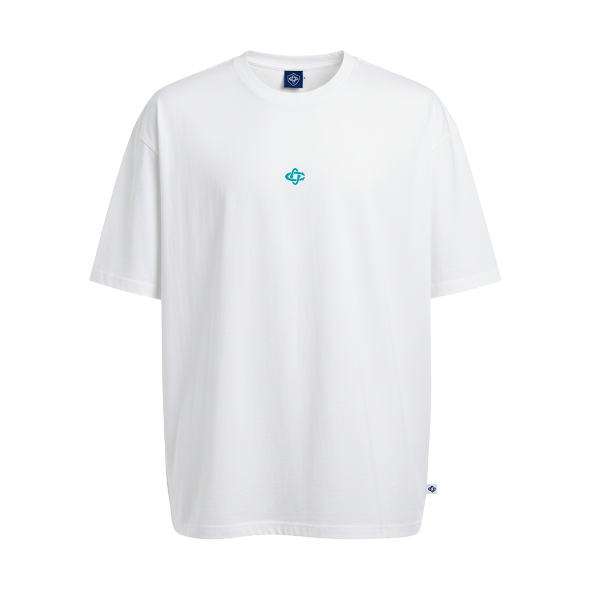 T-SHIRT CO OVERSIZE BLANC