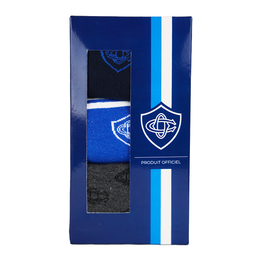 PACK TRIO CHAUSSETTES