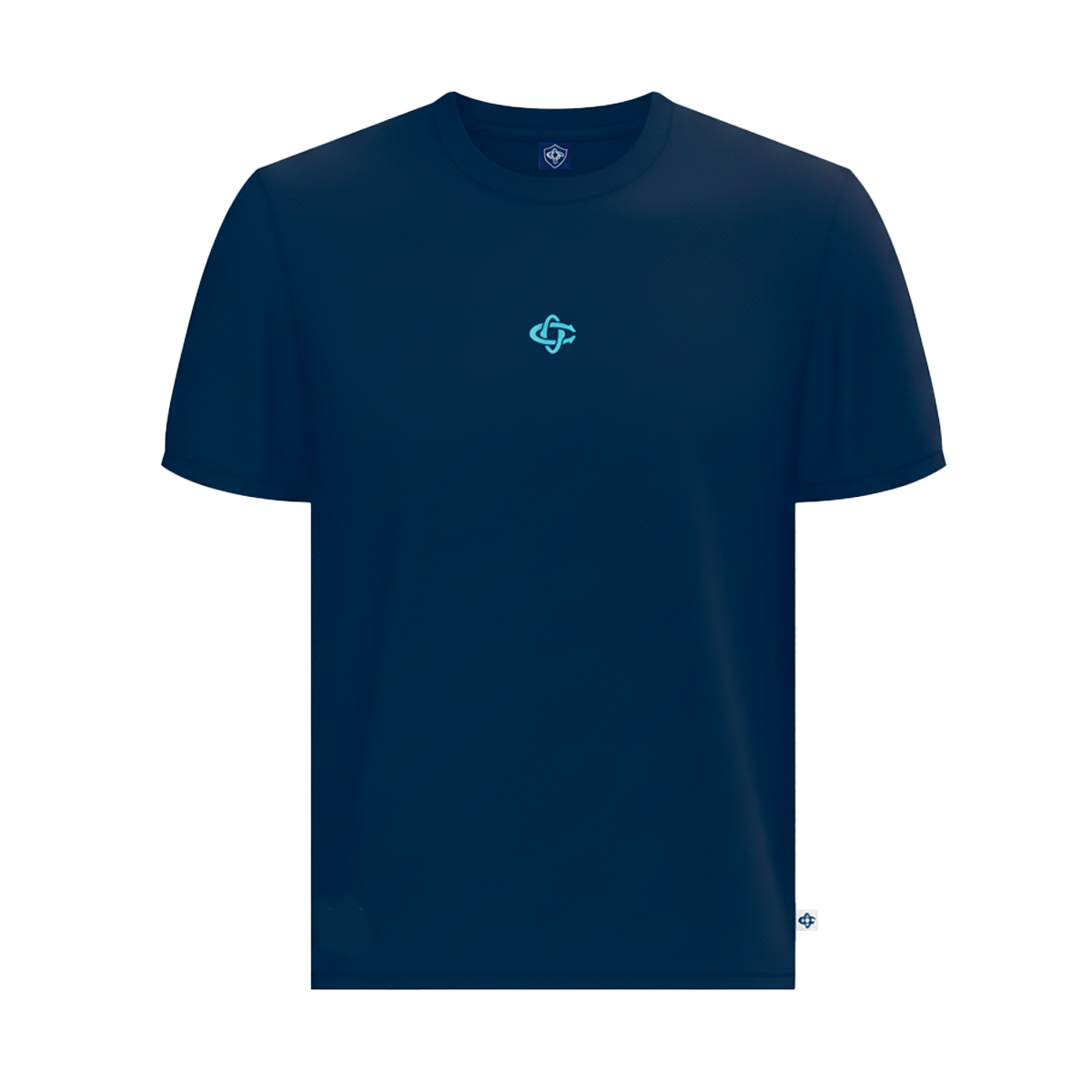 T-SHIRT CO OVERSIZE MARINE FEMME