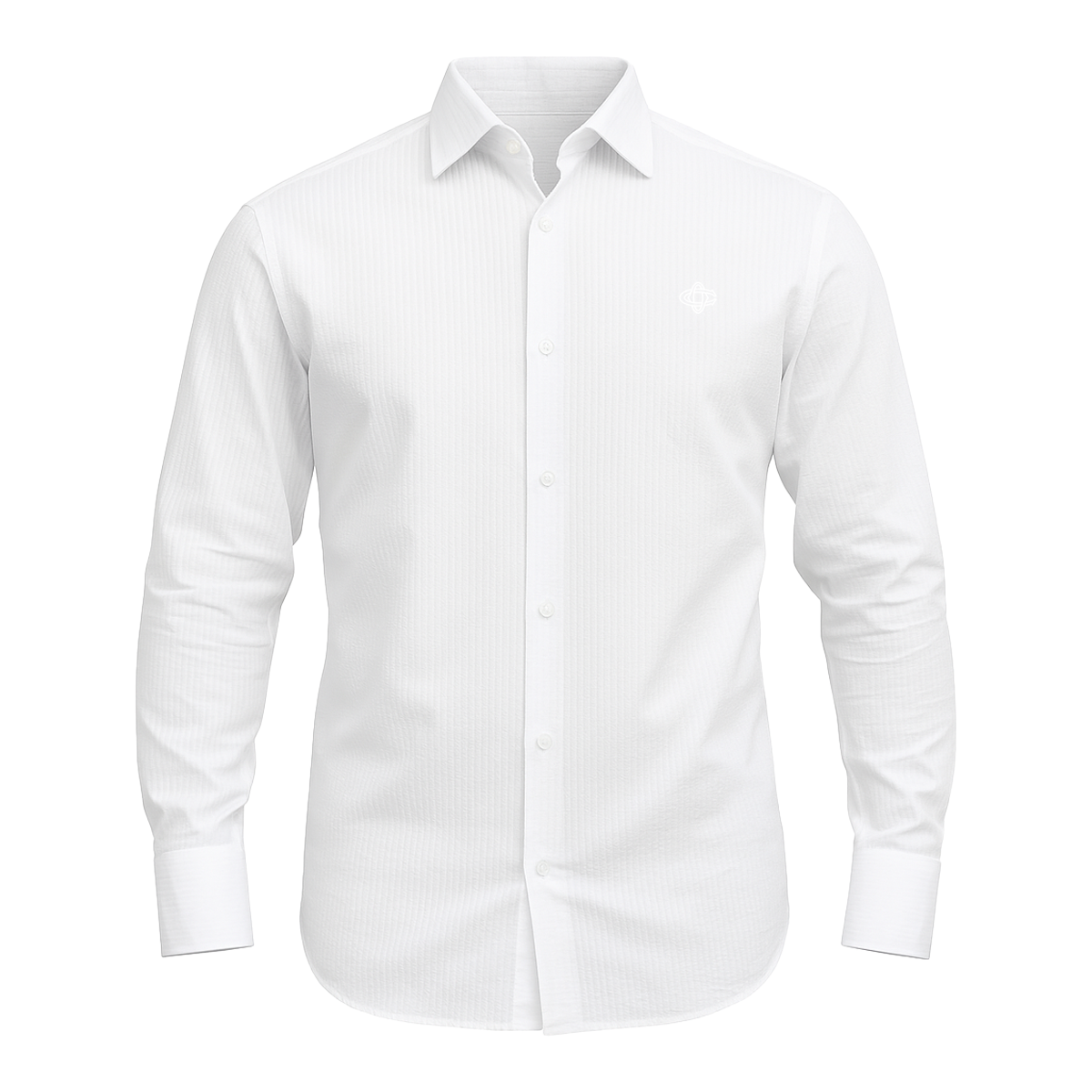 CHEMISE SUCKER BLANCHE HOMME