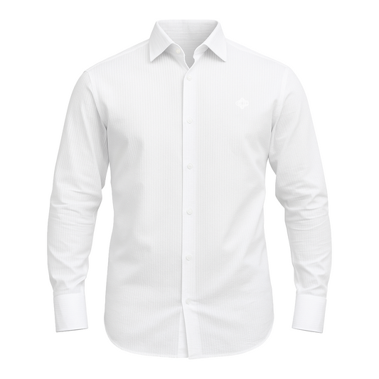 CHEMISE SUCKER BLANCHE HOMME
