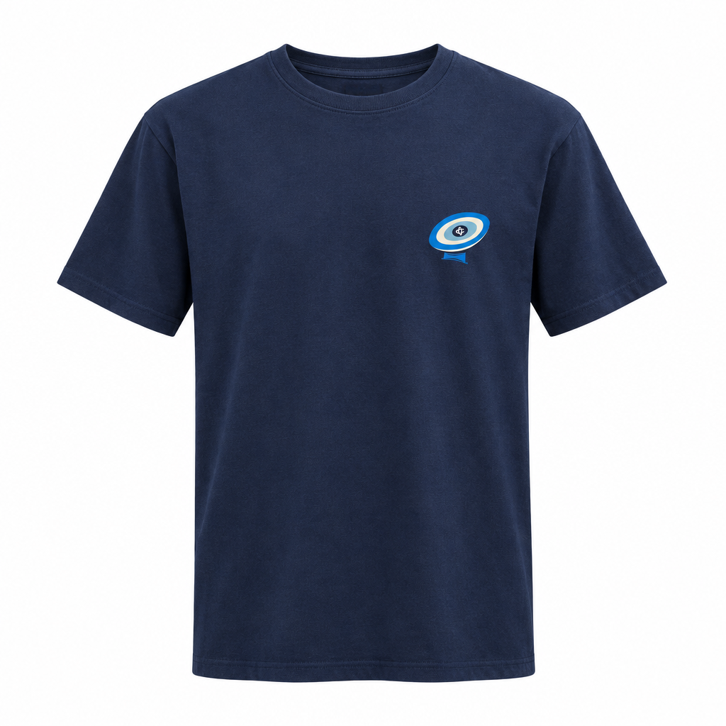 Packshot de face du T-shirt avec le logo Castres Olympique