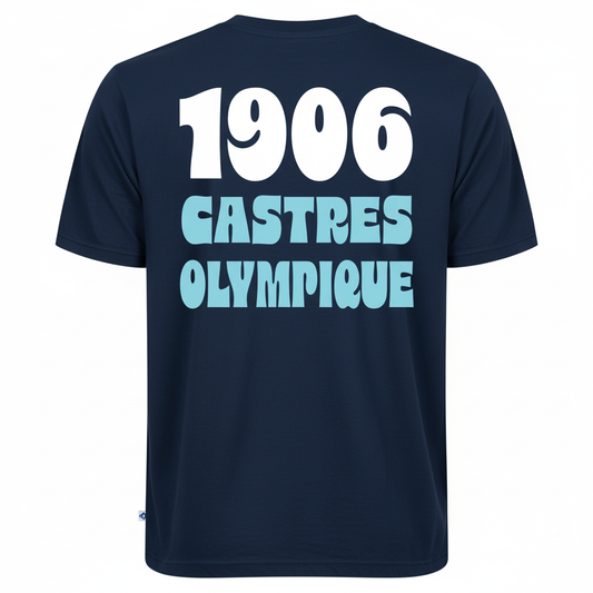 Packshot dos t-shirt Castres Olympique