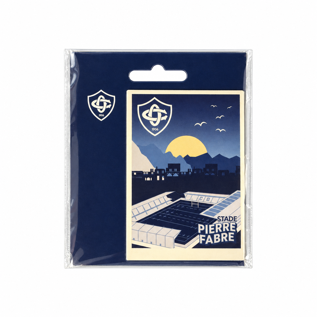 Packshot du visuel Stade Pierre Fabre sous pochette sur fond blanc