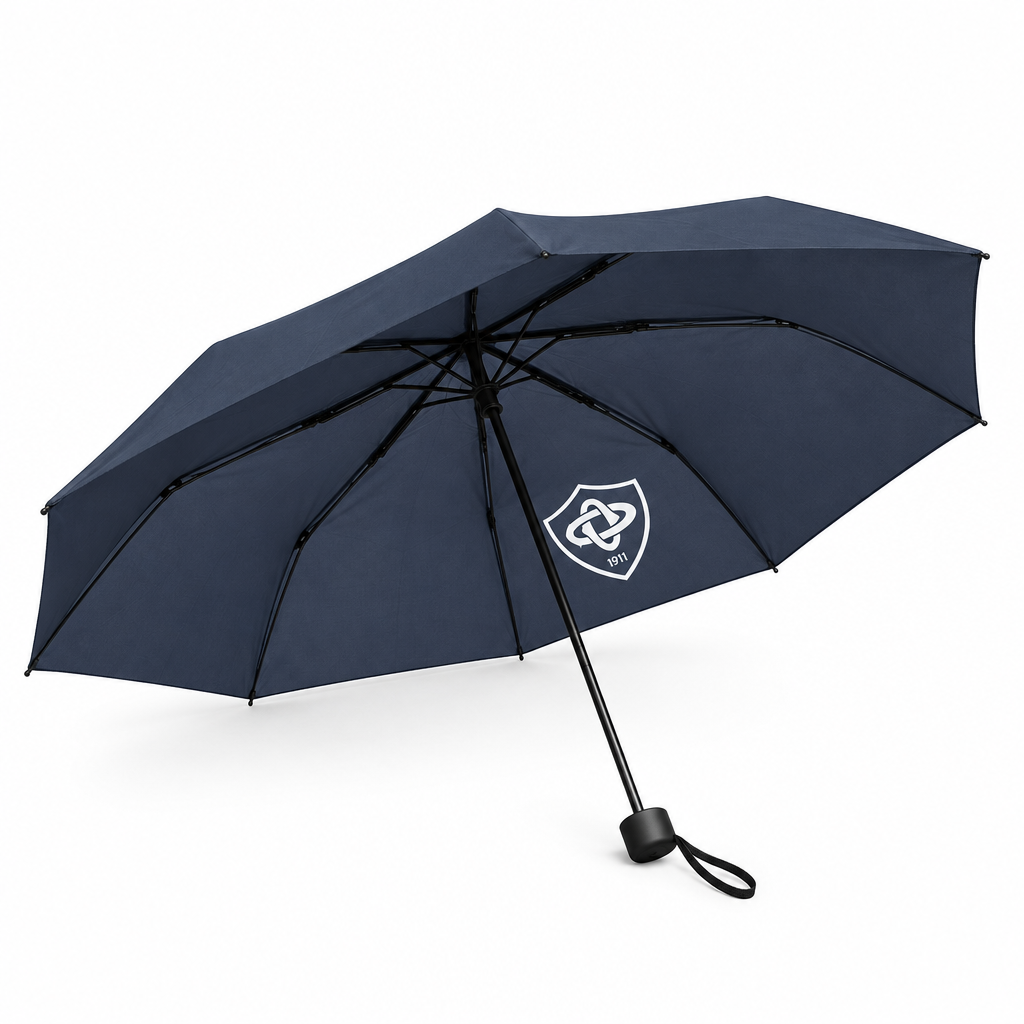 Packshot parapluie CO - vue intérieure fond blanc